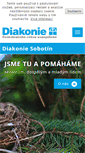 Mobile Screenshot of diakoniecce-sobotin.cz